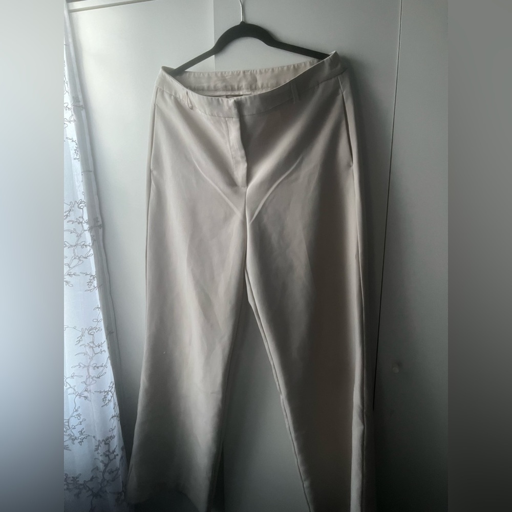 Long straight leg pants